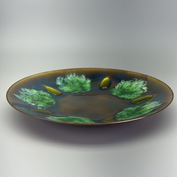 Vintage Edwards Star Enamel on Copper Bowl - Picture 3 of 10